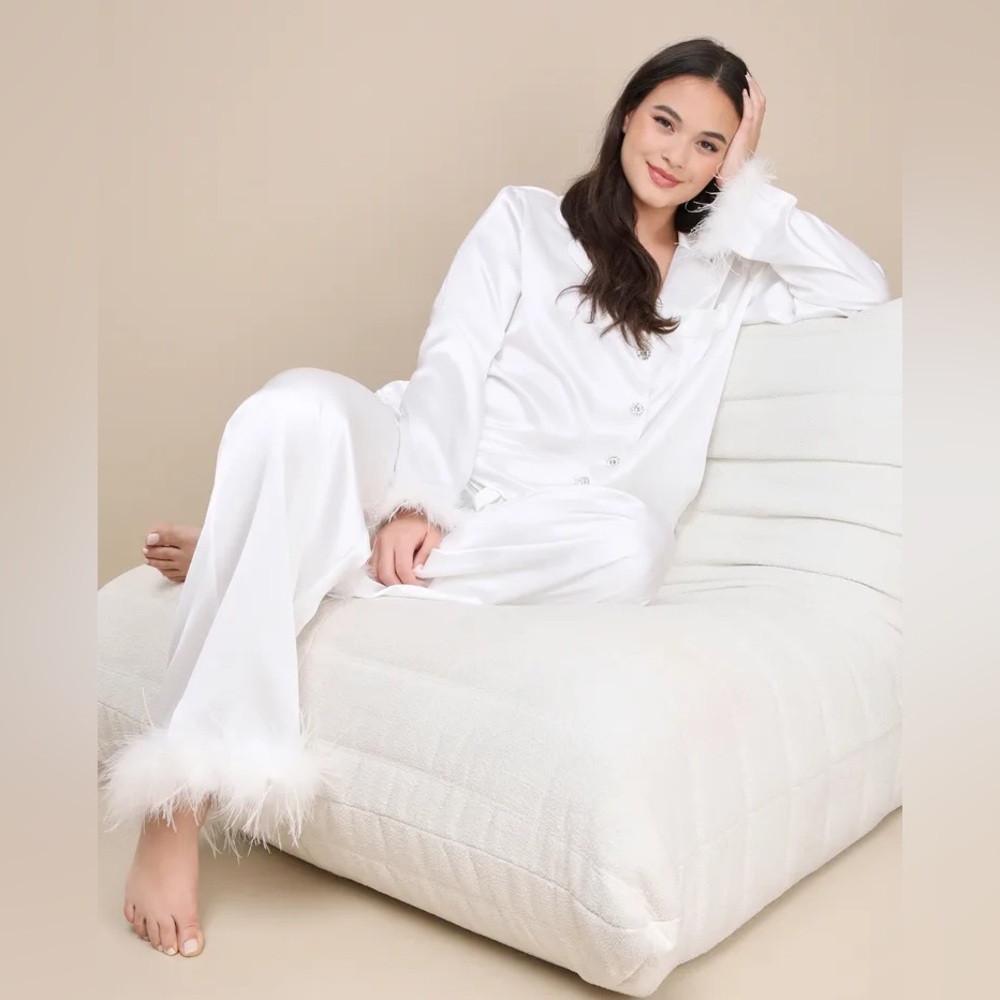 White Feather Pajamas